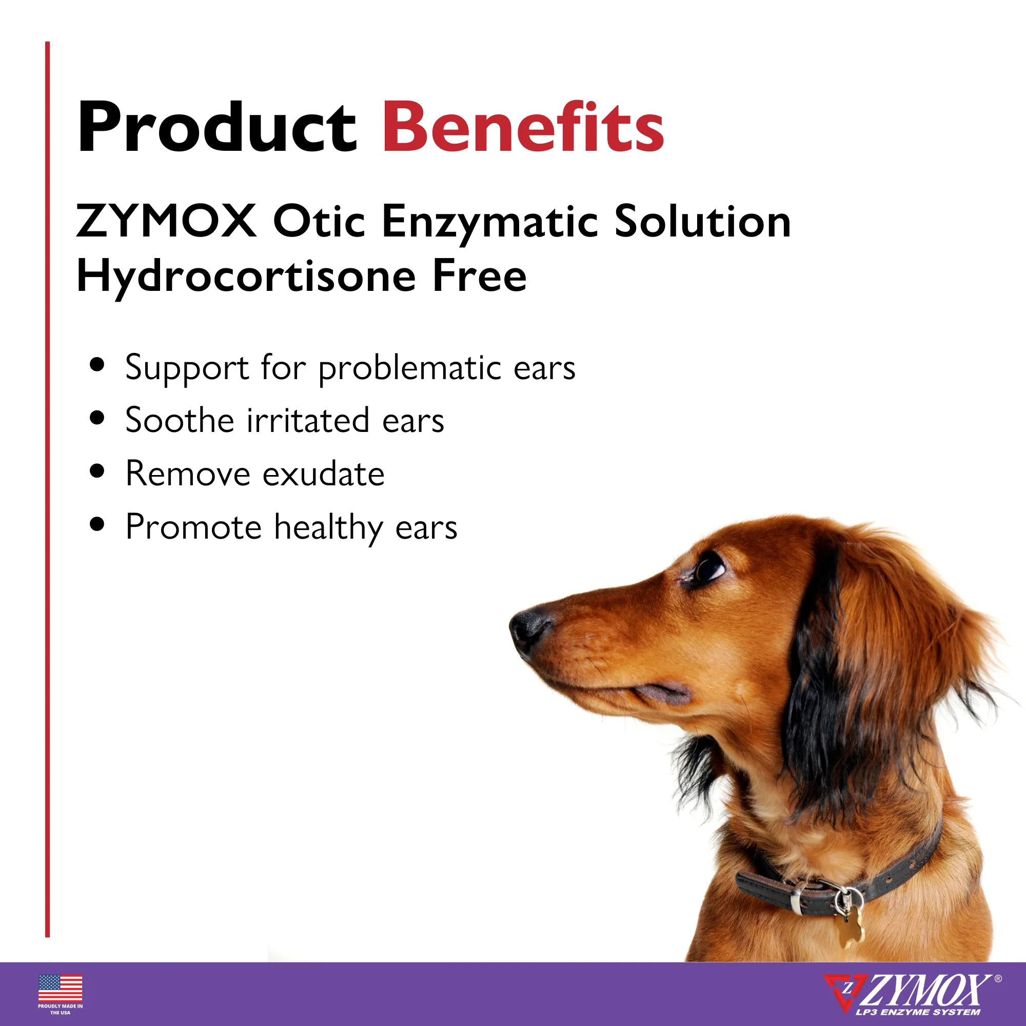 ZYMOX Otic Enzymatic Solution, Authentic Product Made in the USA - 1.25 oz