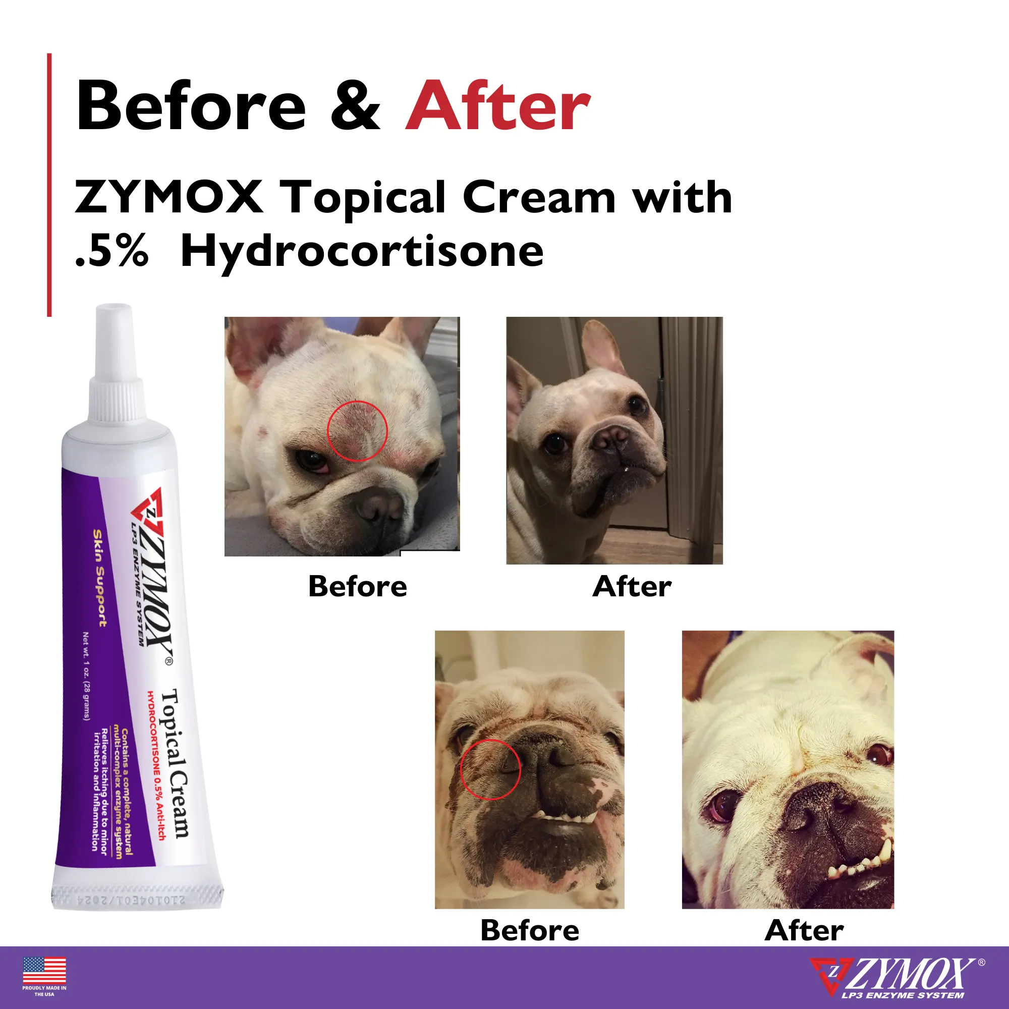 ZYMOX® Topical Cream with .5% Hydrocortisone