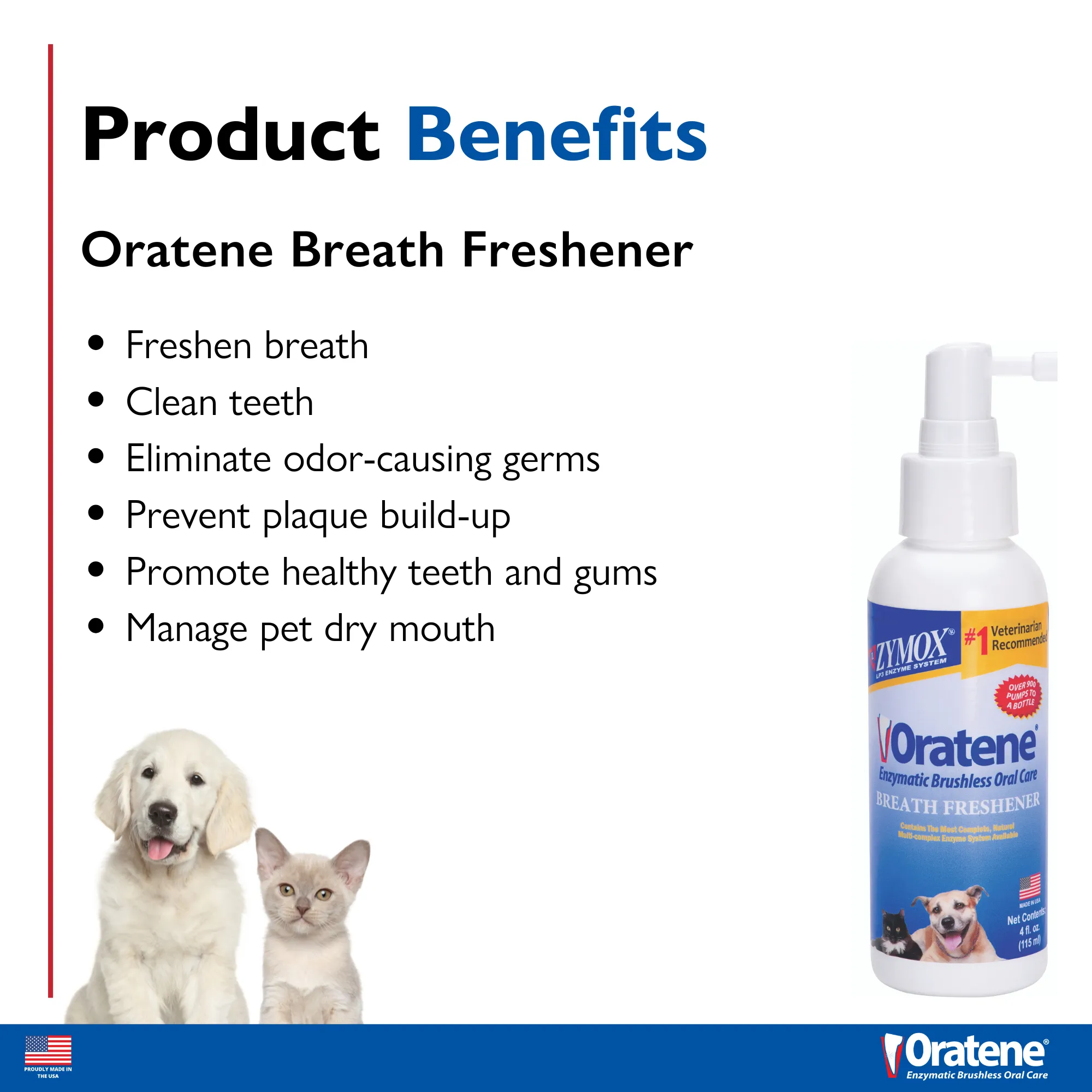 Oratene® Enzymatic Brushless Breath Freshening Spray