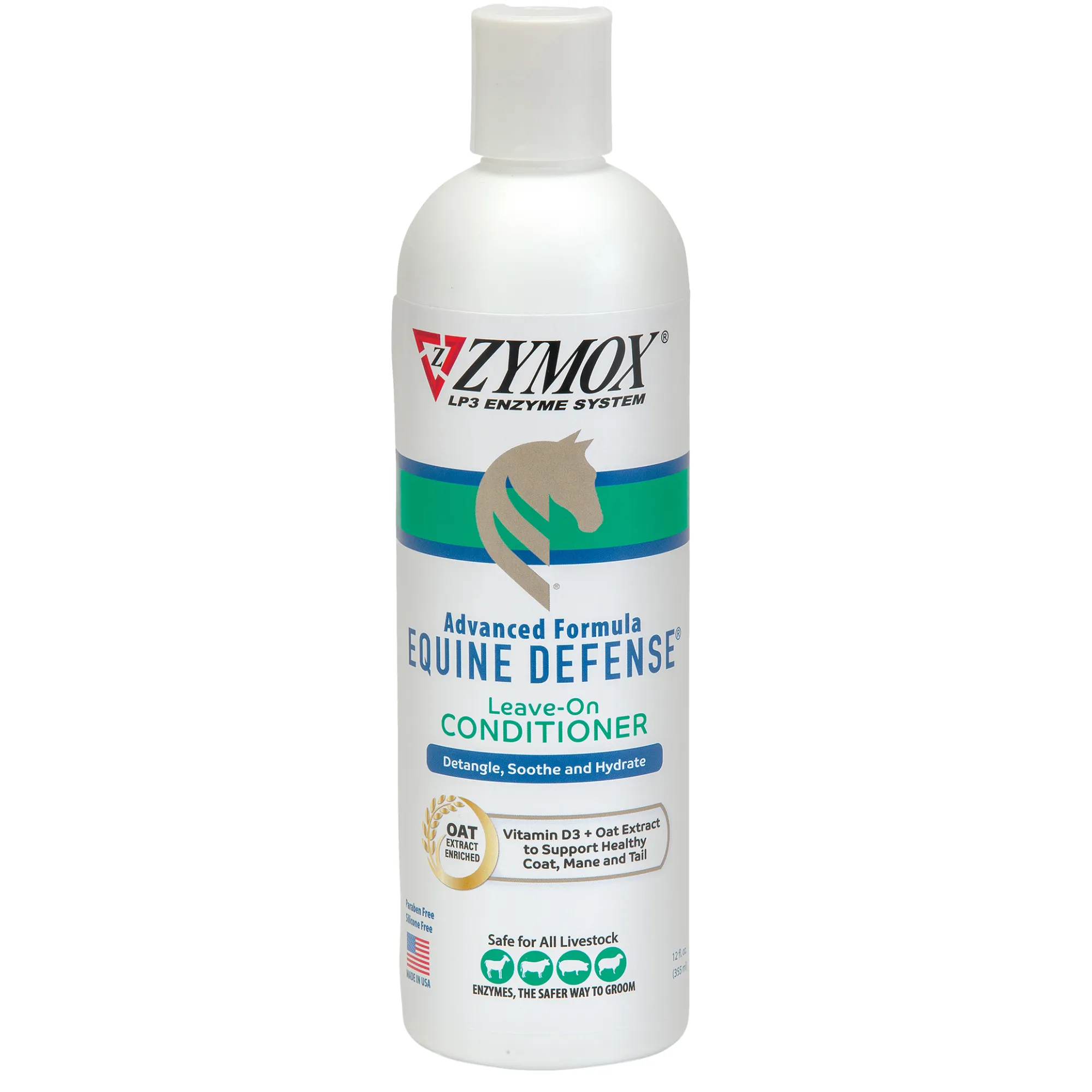 Equine Defense Advanced Formula Leave-On Conditioner, Authentic Product Made in the USA - 12 oz