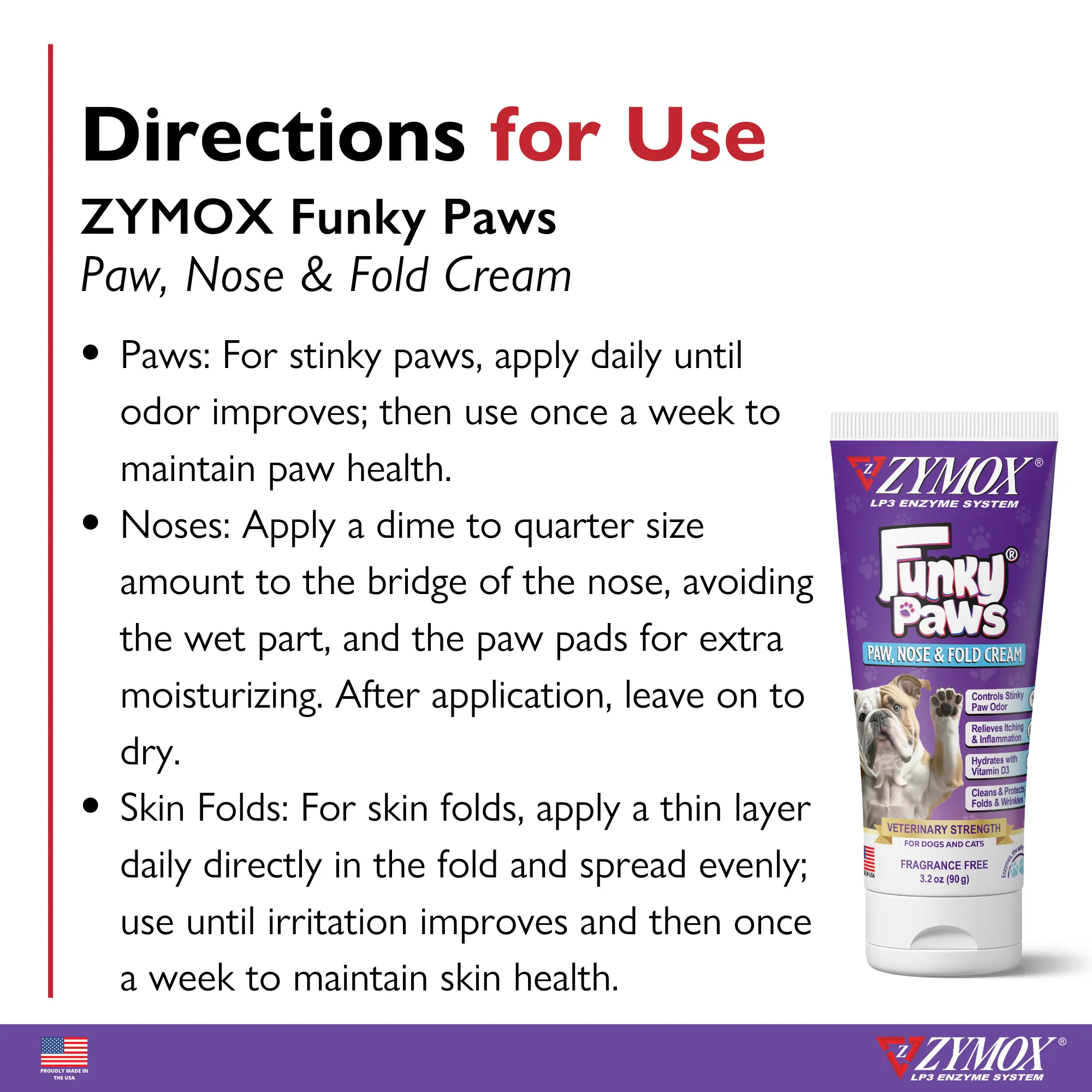 Funky Paws - 3.2 oz. tube