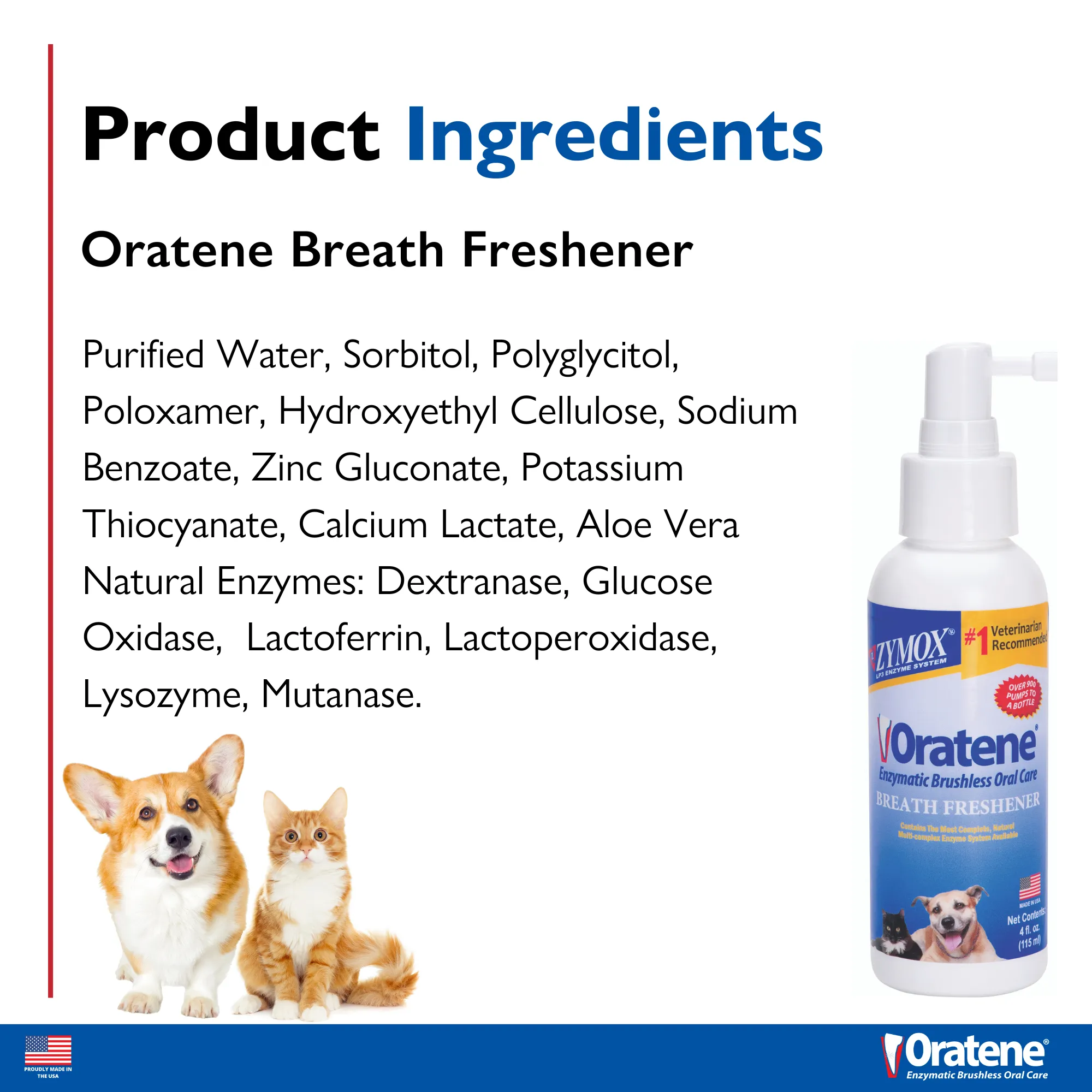 Oratene® Enzymatic Brushless Breath Freshening Spray