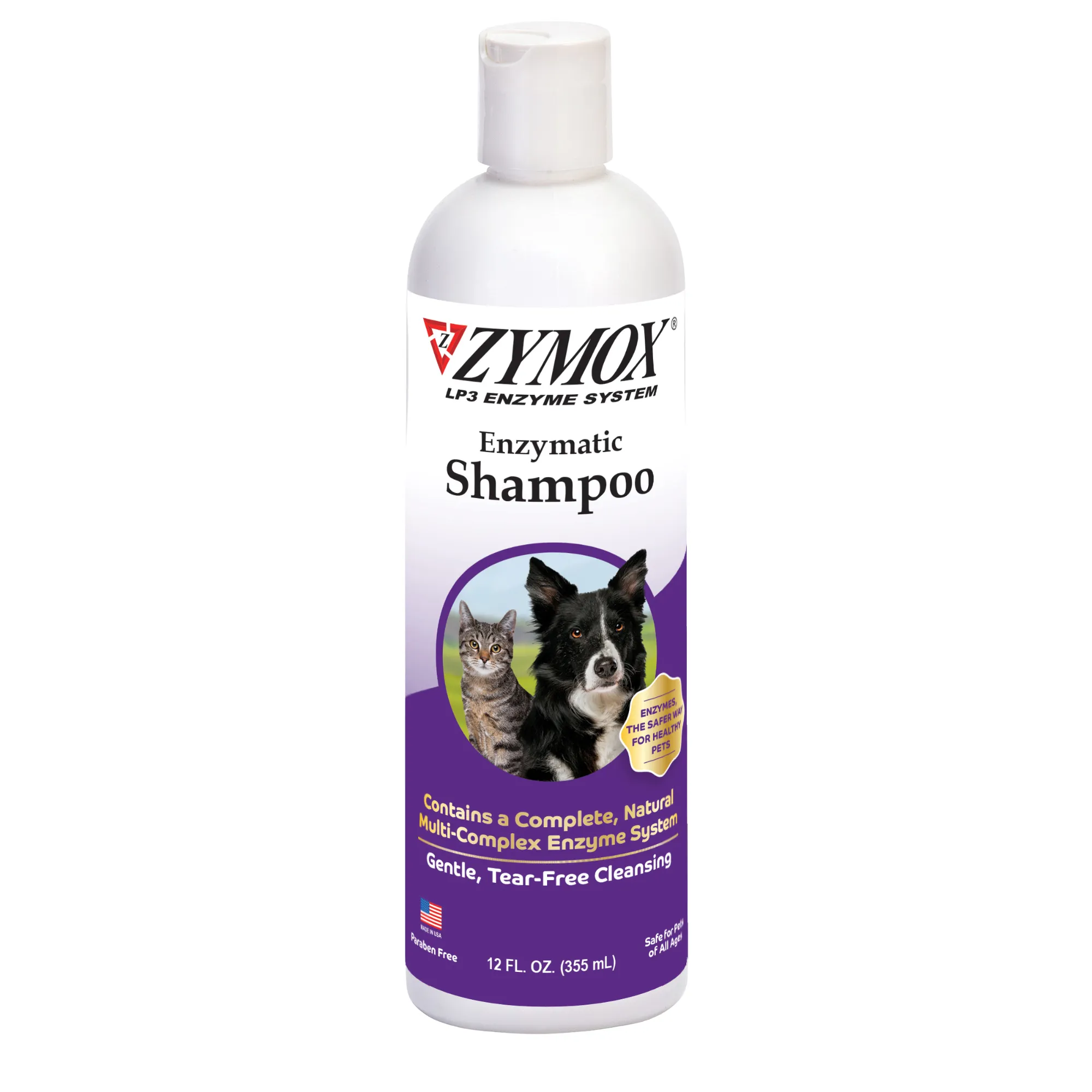 ZYMOX® Enzymatic Shampoo, Authentic Product Made in the USA - 12 oz ZYMOX® Enzymatic Shampoo, Authentic Product Made in the USA - 12 oz