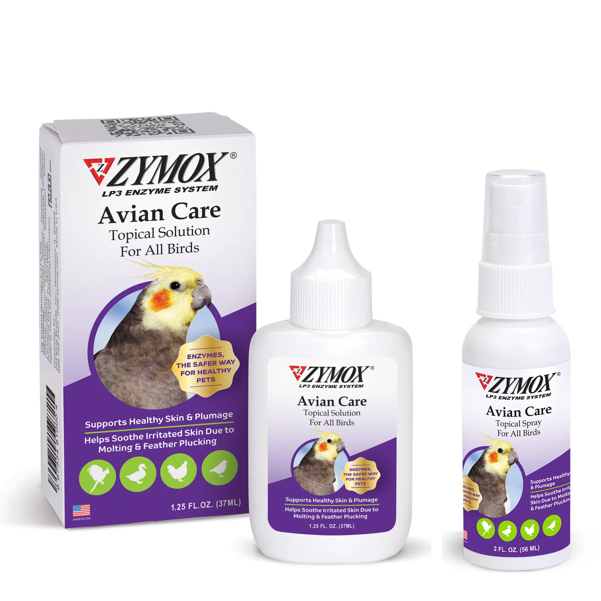 ZYMOX® Avian Care Topical Spray For All Birds