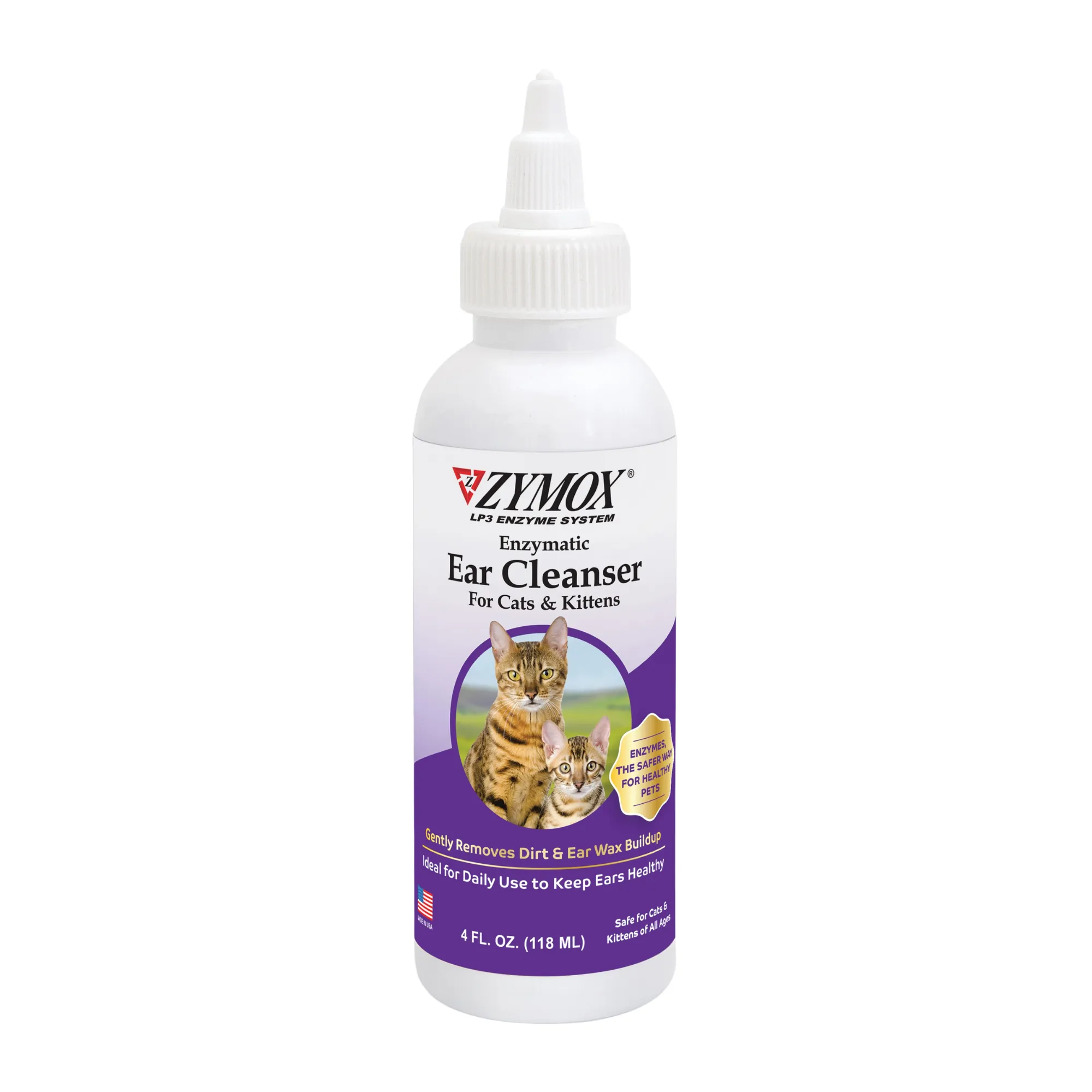 ZYMOX® Enzymatic Ear Cleanser for Cats & Kittens