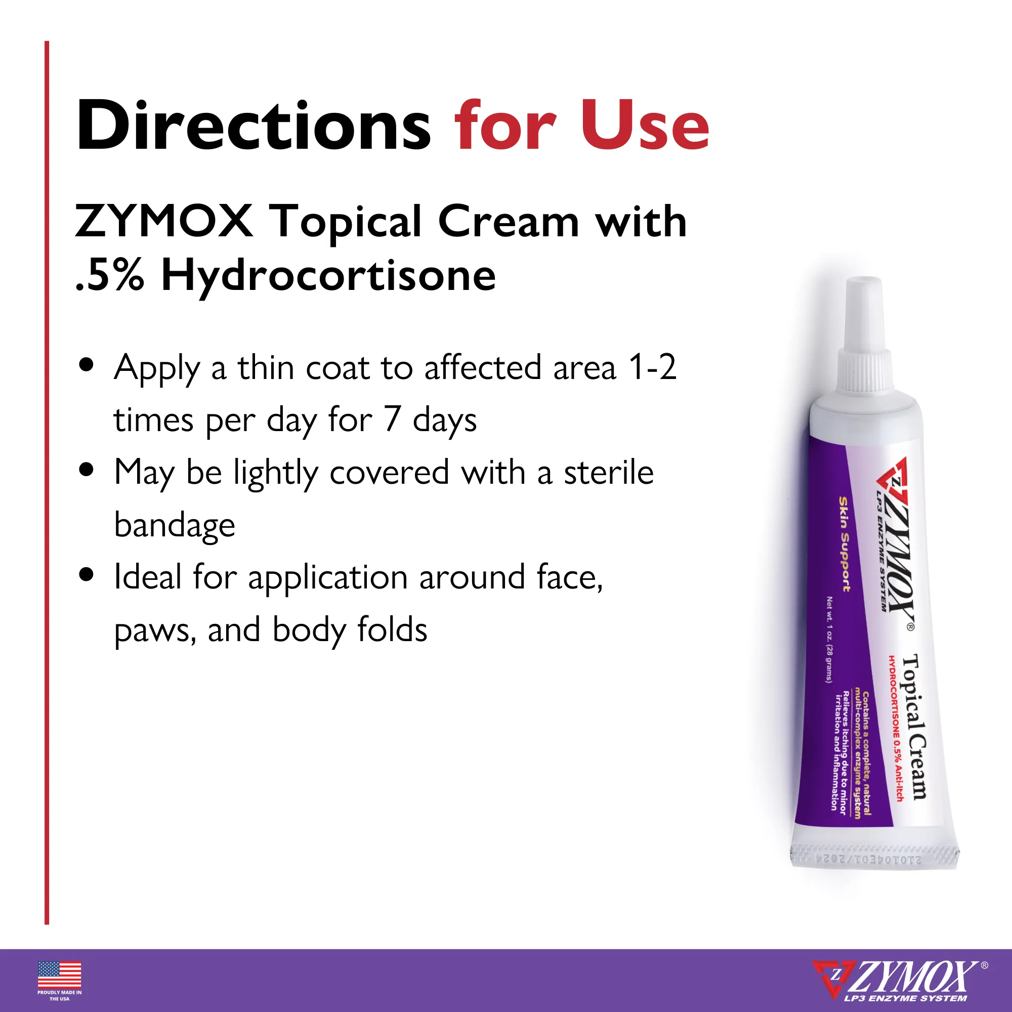 ZYMOX® Topical Cream with .5% Hydrocortisone