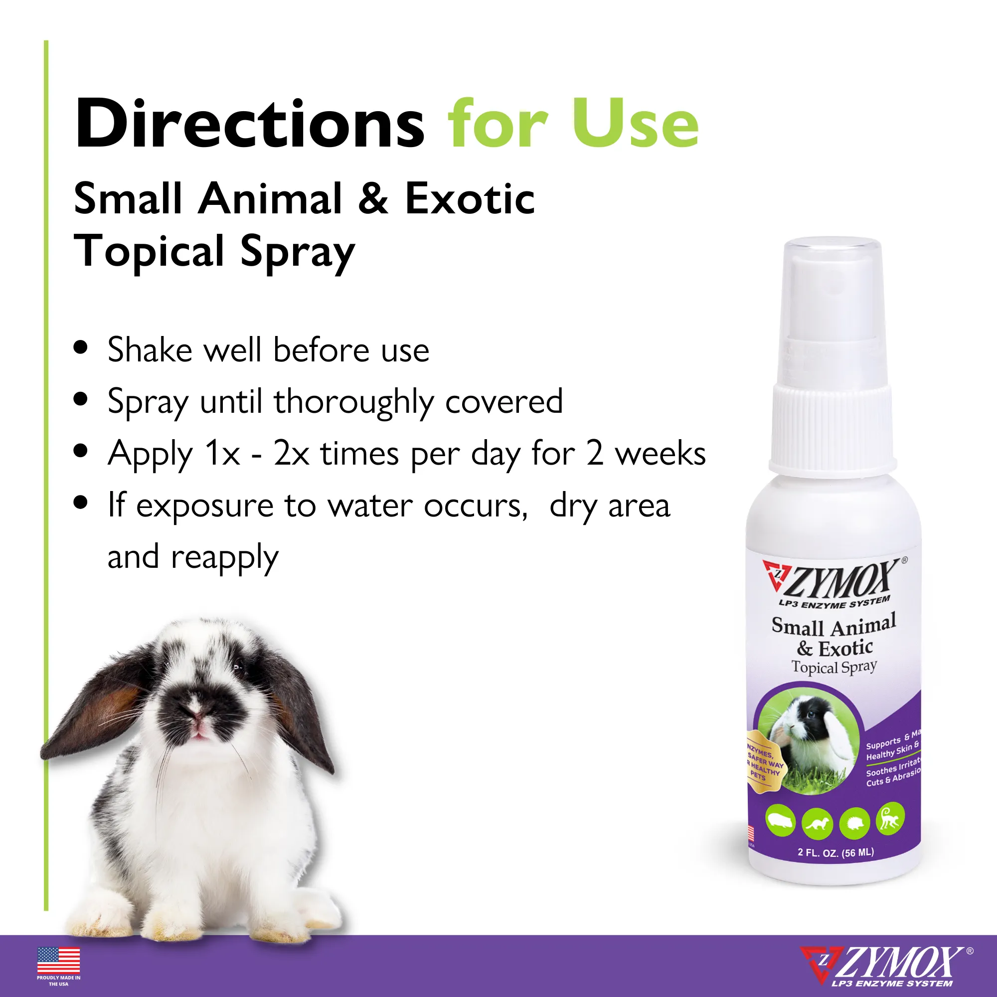 ZYMOX® Small Animal & Exotic Topical Spray