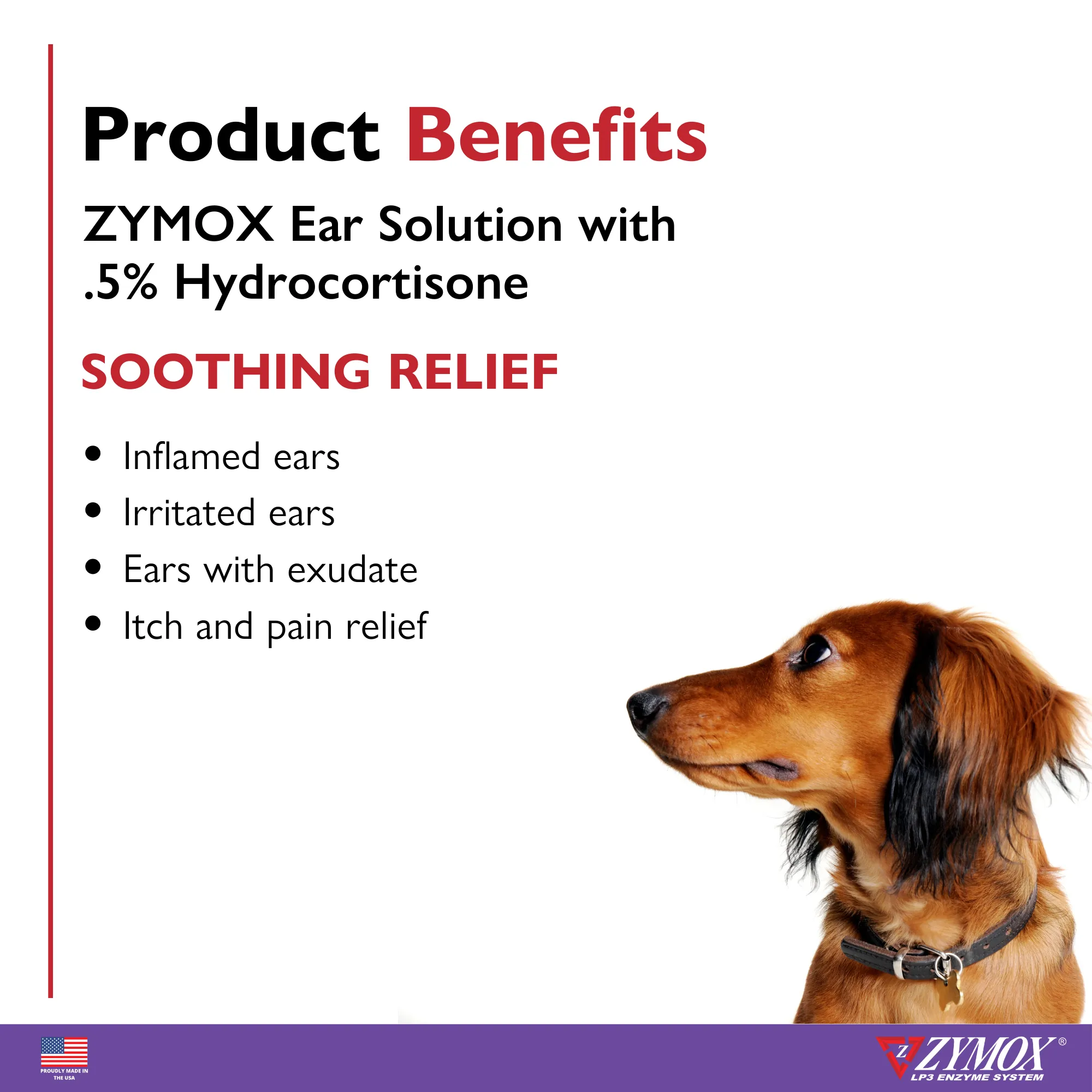 ZYMOX Enzymatic Ear Solution with 0.5% Hydrocortisone