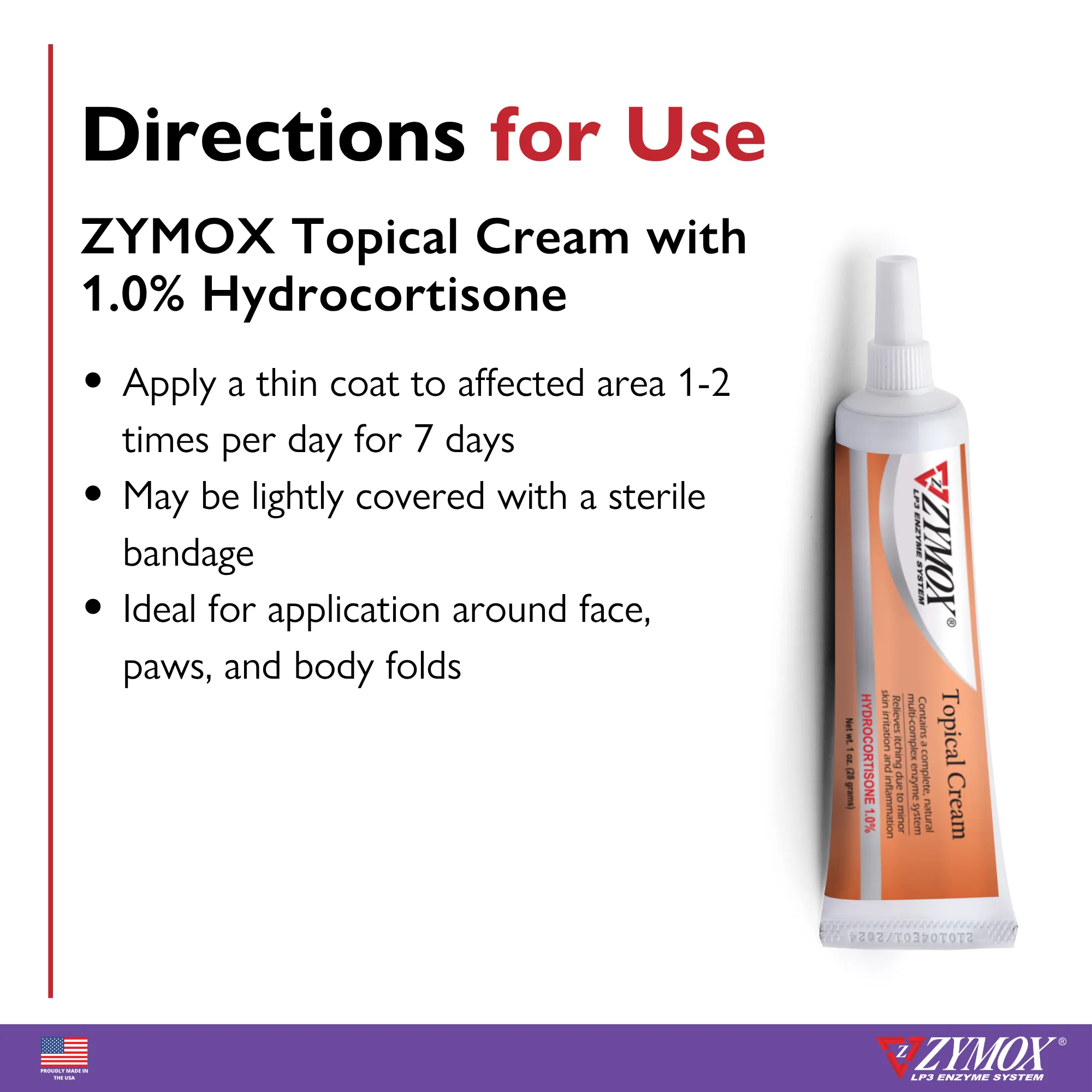 ZYMOX® Topical Cream with 1% Hydrocortisone