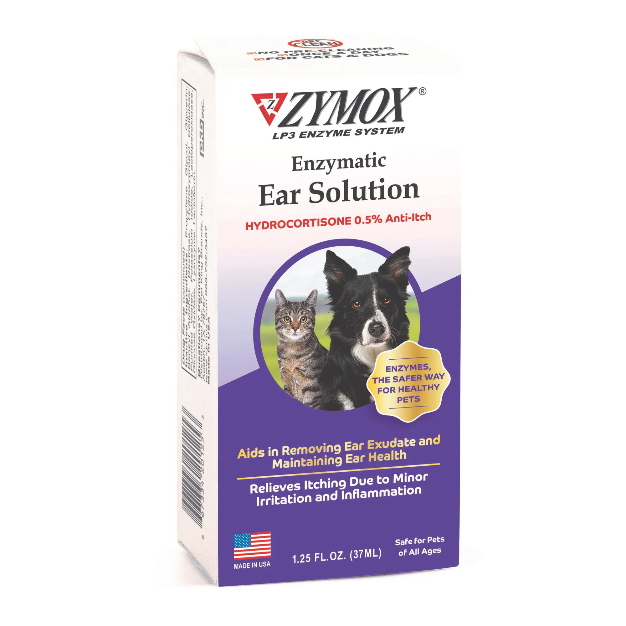 ZYMOX Enzymatic Ear Solution with 0.5% Hydrocortisone
