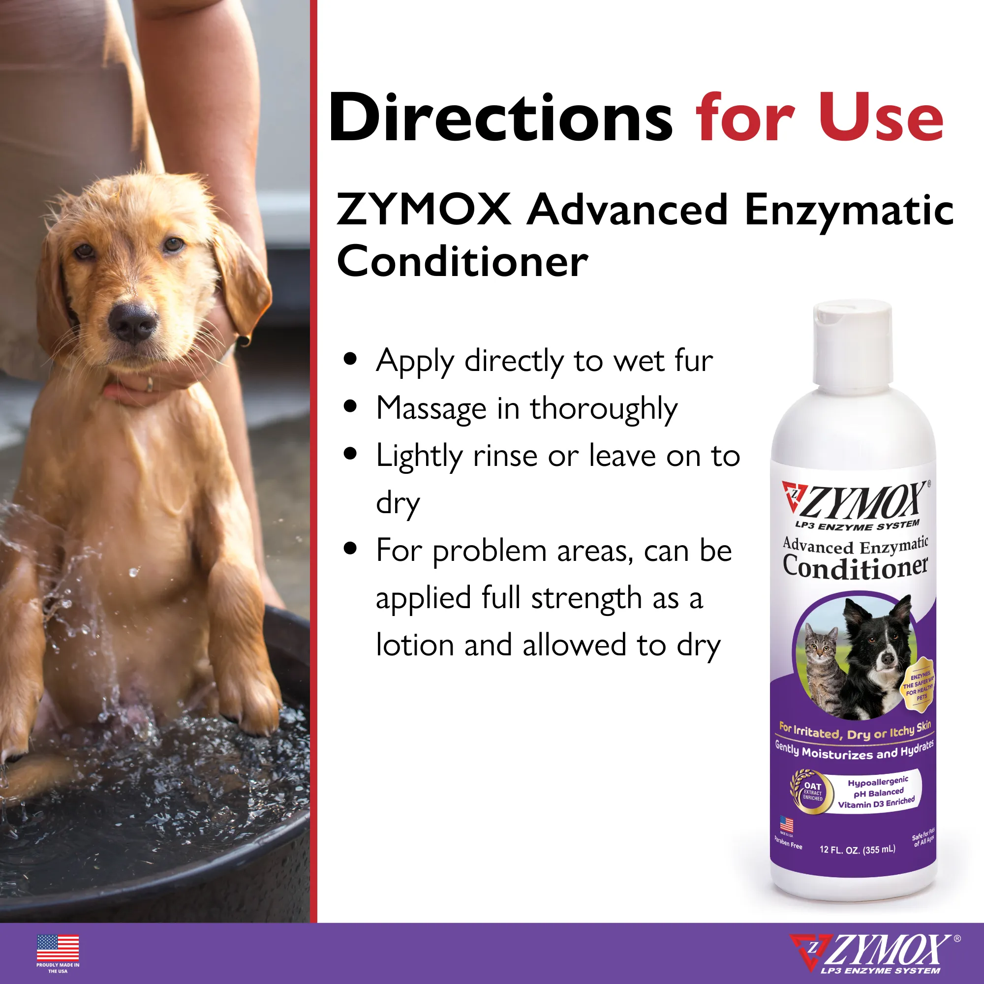 ZYMOX Advanced Enzymatic Conditioner - 12 oz