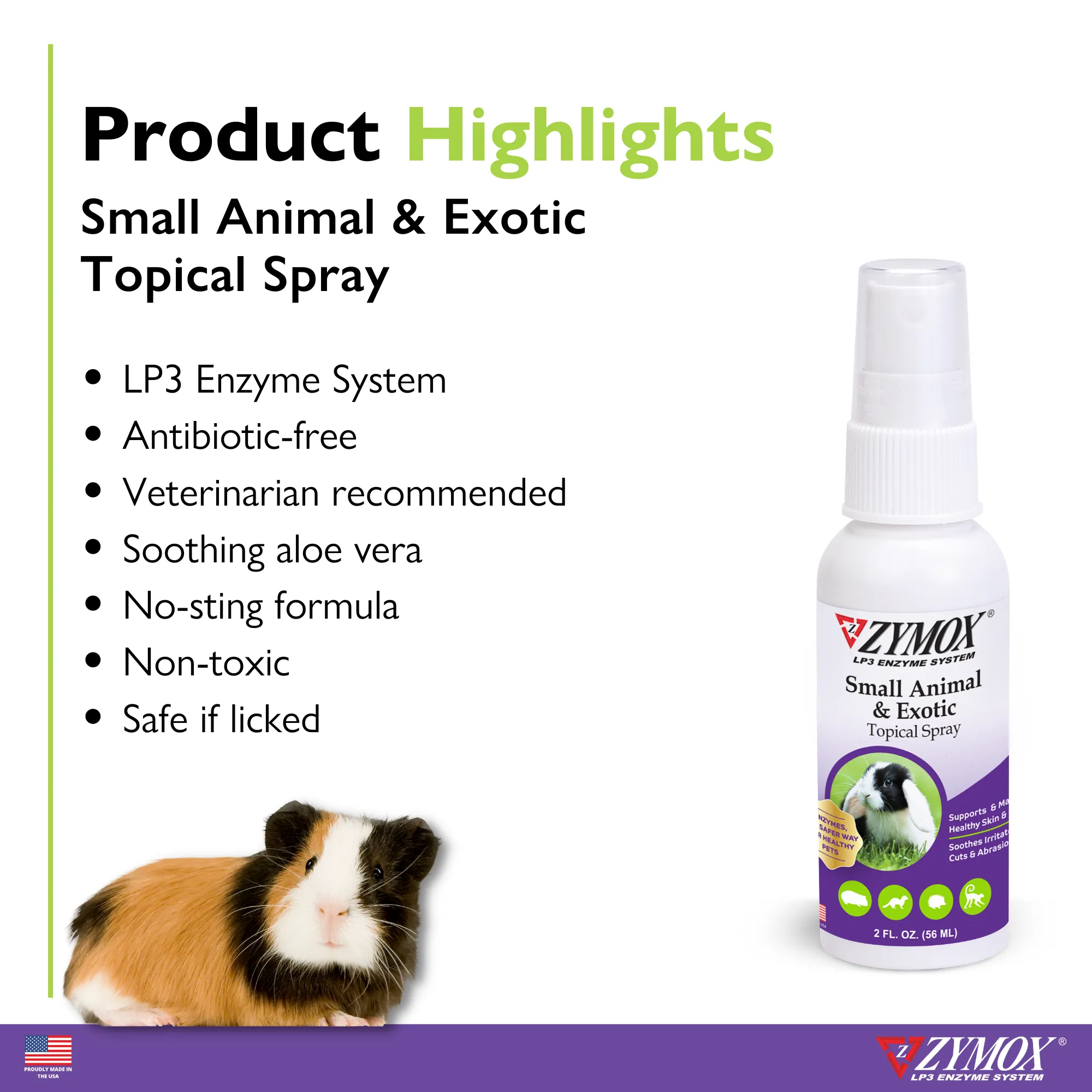 ZYMOX® Small Animal & Exotic Topical Spray