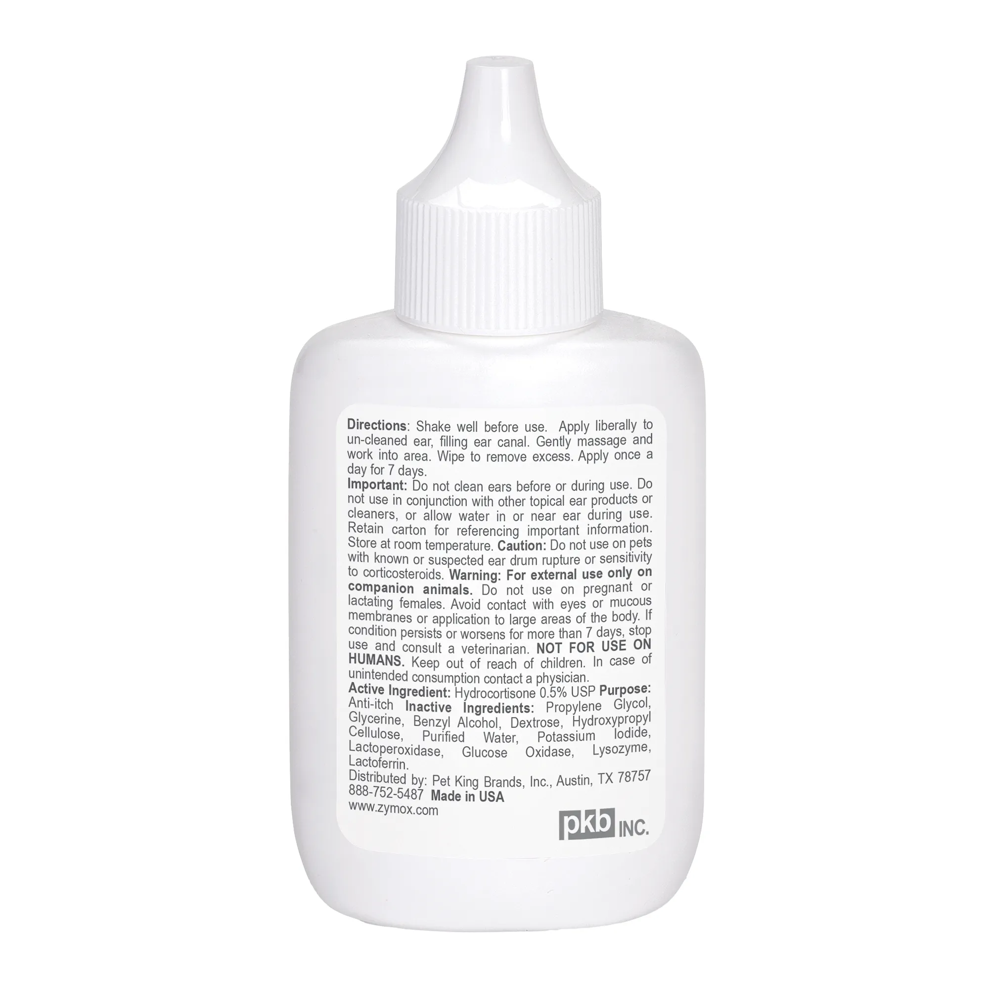 ZYMOX Enzymatic Ear Solution with 0.5% Hydrocortisone