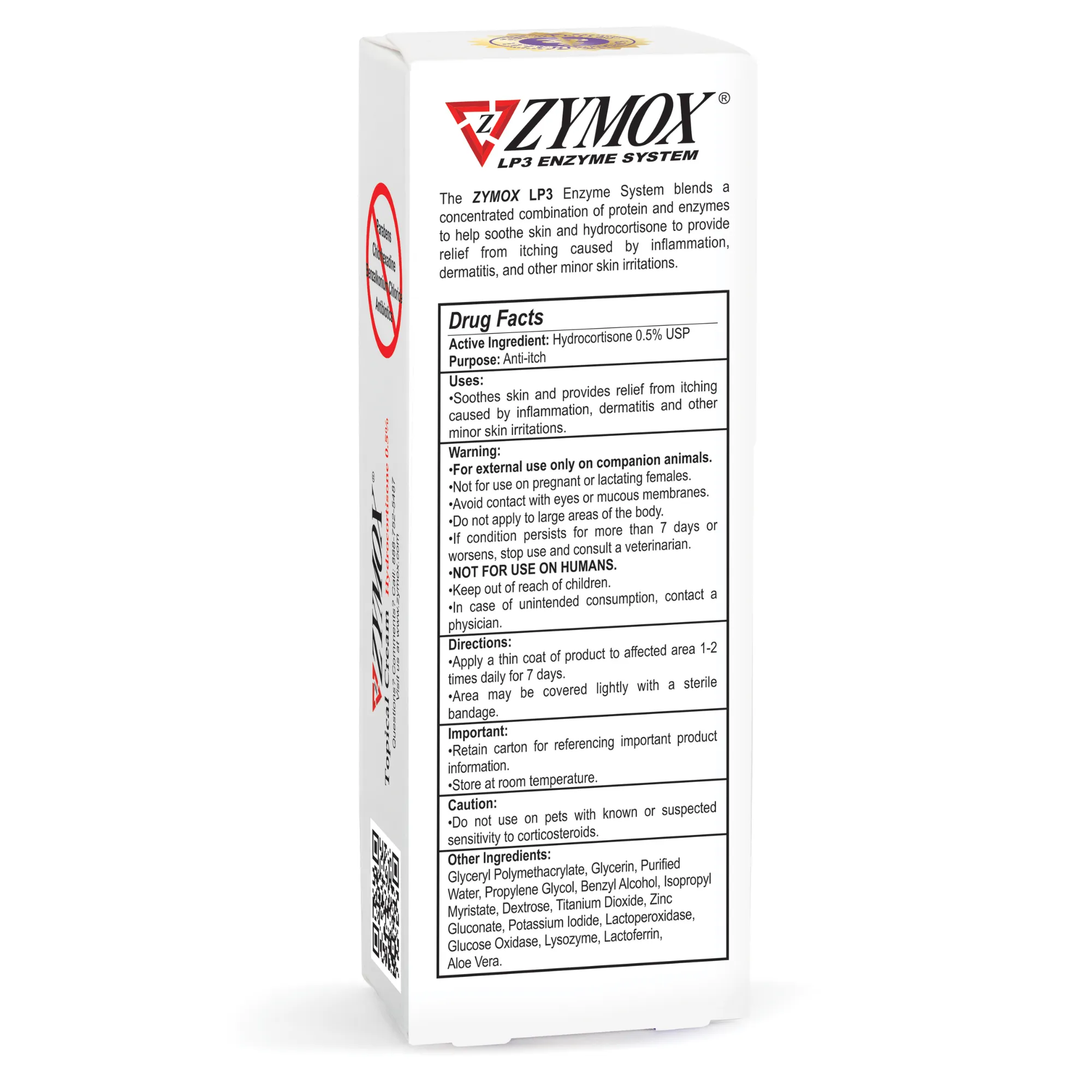 ZYMOX® Topical Cream with .5% Hydrocortisone